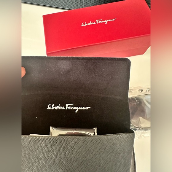 SALVATORE FERRAGAMO Gancini 51MM Rectangle Sunglasses - Picture 14 of 15